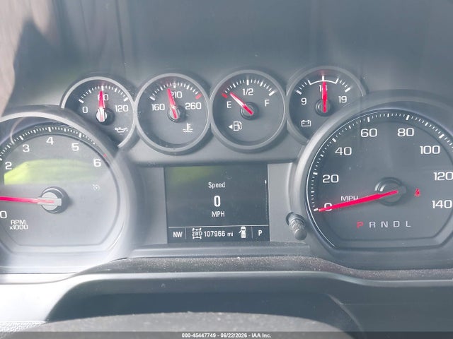 Auction sale of the 2020 Chevrolet Silverado 1500 4wd  Short Bed Custom, vin: 3GCUYBEF5LG317713, lot number: 45447749