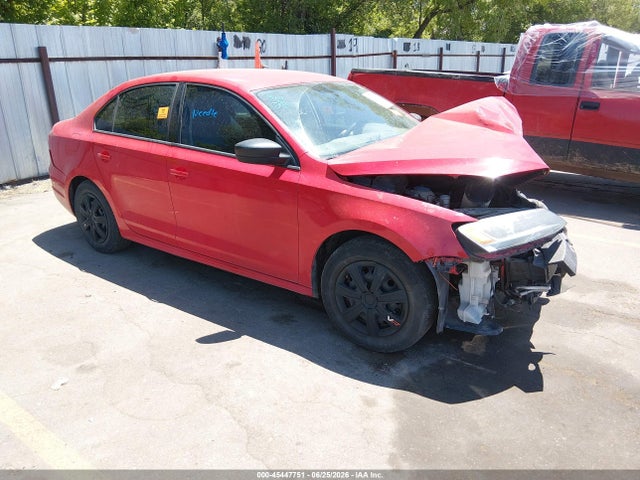 2013 Volkswagen Jetta 2.0l S მანქანა იყიდება აუქციონზე, vin: 3VW2K7AJ5DM402423, აუქციონის ნომერი: 45447751