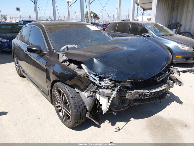 45447754 :رقم المزاد ، 1HGCR2F52GA079095 vin ، 2016 Honda Accord Sport مزاد بيع