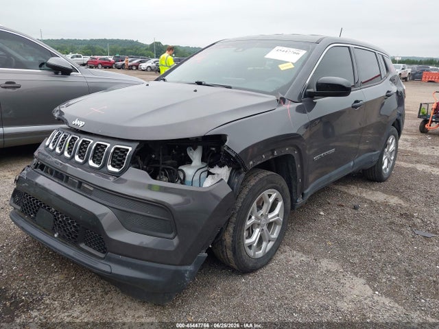 45447766 :رقم المزاد ، 3C4NJDAN1RT170615 vin ، 2024 Jeep Compass Sport 4x4 مزاد بيع