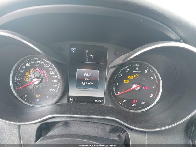 45447852 :رقم المزاد ، 55SWF4KB5GU102855 vin ، 2016 Mercedes-benz C 300 4matic مزاد بيع