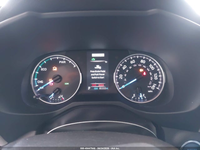 45447946 :رقم المزاد ، 4T3R6RFV4LU002122 vin ، 2020 Toyota Rav4 Hybrid Xle مزاد بيع