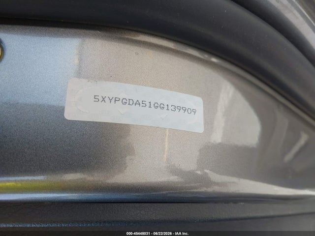 Продаж на аукціоні авто 2016 Kia Sorento 3.3l Lx, vin: 5XYPGDA51GG139909, номер лоту: 45448031