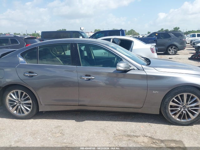 Aukcja sprzedaży 2018 Infiniti Q50 3.0t Luxe, vin: JN1EV7AP3JM364583, numer aukcji: 45448105
