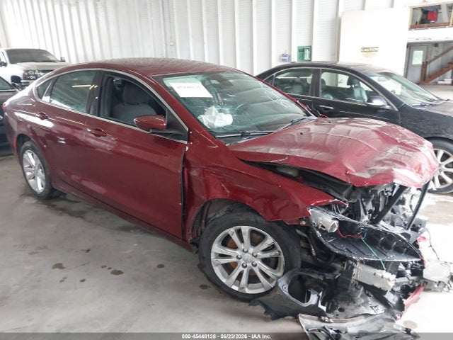 Auction sale of the 2015 Chrysler 200 Limited, vin: 1C3CCCAB3FN606267, lot number: 45448138