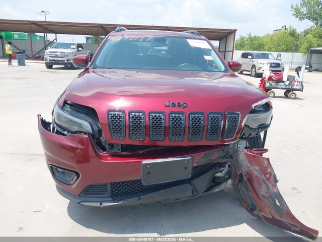2020 Jeep Cherokee Altitude Fwd მანქანა იყიდება აუქციონზე, vin: 1C4PJLLB1LD515953, აუქციონის ნომერი: 45448187