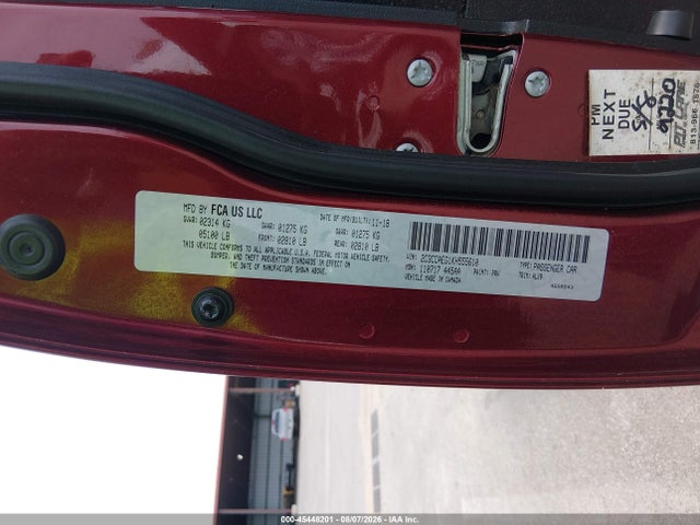 Aukcja sprzedaży 2019 Chrysler 300 Limited, vin: 2C3CCAEG1KH555610, numer aukcji: 45448201