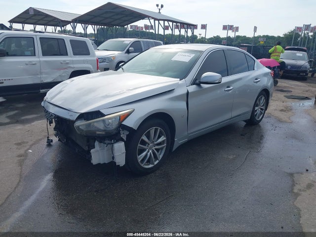 45448204 :رقم المزاد ، JN1BV7AR2EM688361 vin ، 2014 Infiniti Q50 Premium مزاد بيع