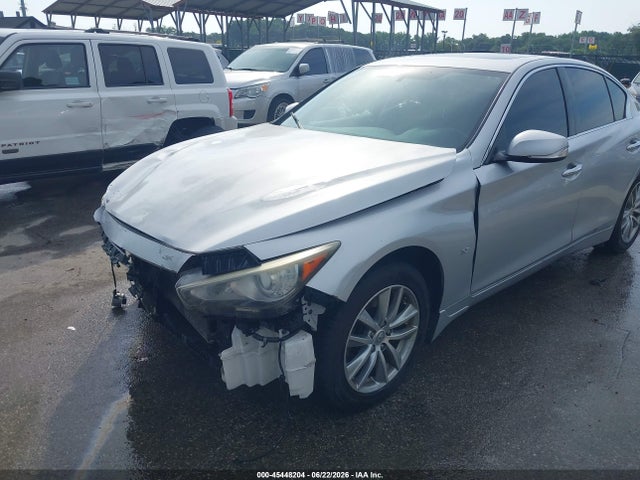 45448204 :رقم المزاد ، JN1BV7AR2EM688361 vin ، 2014 Infiniti Q50 Premium مزاد بيع