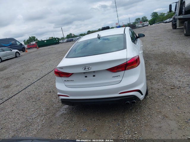 45448314 :رقم المزاد ، KMHD04LB8HU325937 vin ، 2017 Hyundai Elantra Sport مزاد بيع