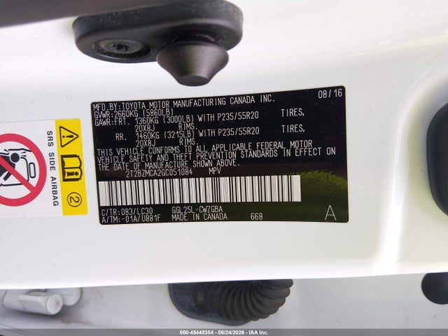 Продажа на аукционе авто 2016 Lexus Rx 350 F Sport, vin: 2T2BZMCA2GC051084, номер лота: 45448354