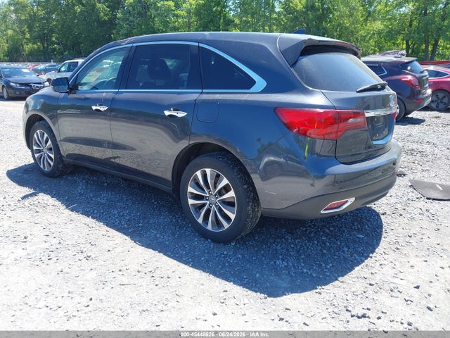 Продажа на аукционе авто 2016 Acura Mdx Technology   Acurawatch Plus Packages/technology Package, vin: 5FRYD4H46GB057948, номер лота: 45448626