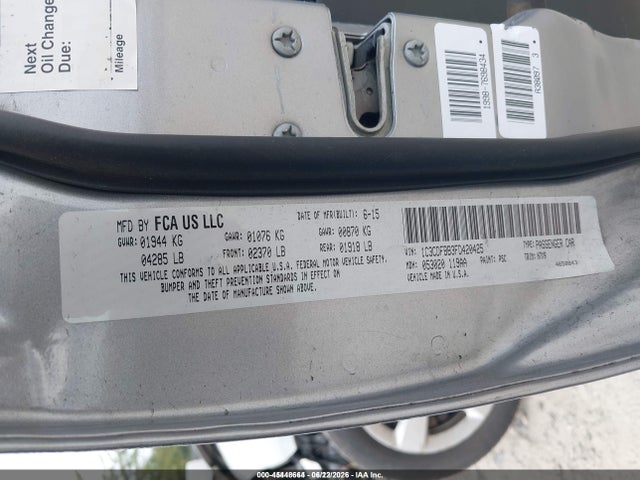 Продаж на аукціоні авто 2015 Dodge Dart Sxt, vin: 1C3CDFBB3FD420425, номер лоту: 45448664
