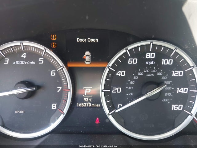 45448674 :رقم المزاد ، 19UUB3F74FA005188 vin ، 2015 Acura Tlx V6 Advance مزاد بيع
