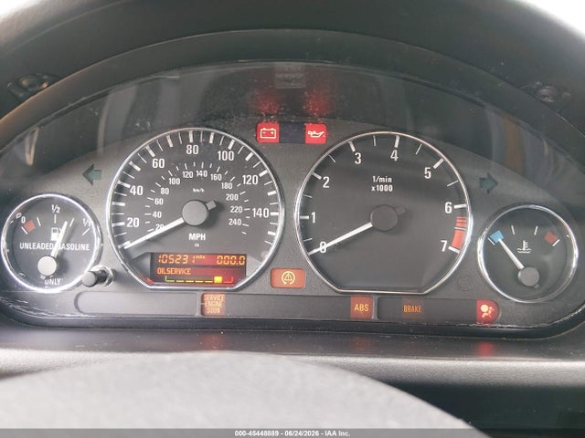Продажа на аукционе авто 2001 Bmw Z3 2.5i, vin: WBACN33461LM01208, номер лота: 45448889