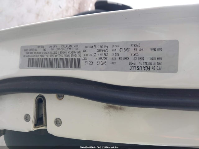 45448906 :رقم المزاد ، 1C4NJRFB6HD210641 vin ، 2017 Jeep Patriot High Altitude مزاد بيع