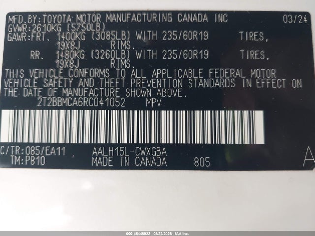 Lexus Rx 350h Premium 2024 2T2BBMCA6RC041052 Image 9