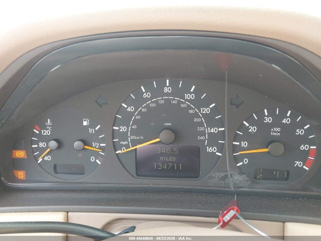 Auction sale of the 2000 Mercedes-benz E 320 4m, vin: WDBJF82J3YX040436, lot number: 45448948