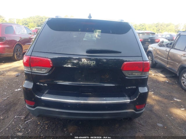 2017 Jeep Grand Cherokee Limited მანქანა იყიდება აუქციონზე, vin: 1C4RJFBG6HC862599, აუქციონის ნომერი: 45448979