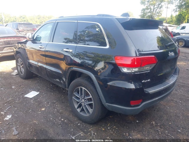 2017 Jeep Grand Cherokee Limited მანქანა იყიდება აუქციონზე, vin: 1C4RJFBG6HC862599, აუქციონის ნომერი: 45448979