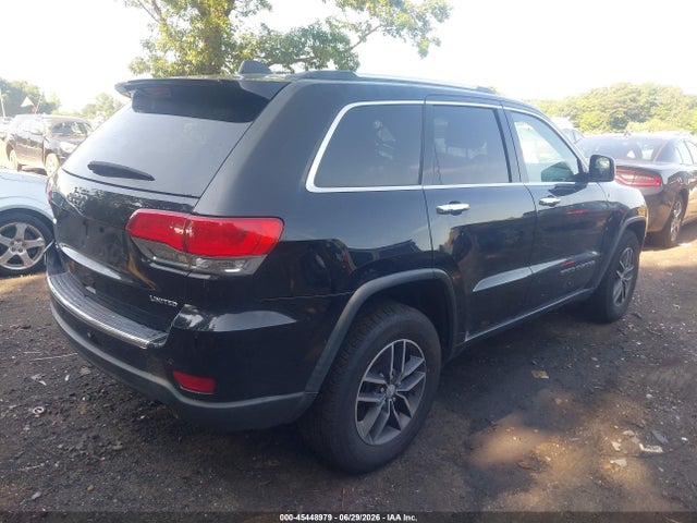 2017 Jeep Grand Cherokee Limited მანქანა იყიდება აუქციონზე, vin: 1C4RJFBG6HC862599, აუქციონის ნომერი: 45448979