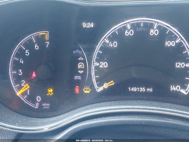 2017 Jeep Grand Cherokee Limited მანქანა იყიდება აუქციონზე, vin: 1C4RJFBG6HC862599, აუქციონის ნომერი: 45448979