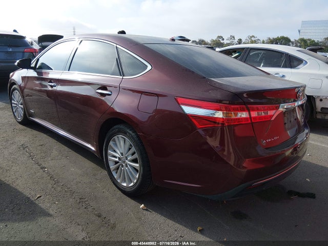 4T1BD1EB2EU034062 Toyota Avalon Hybrid Xle Touring