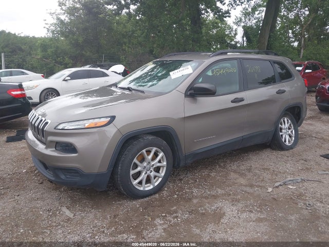 45449020 :رقم المزاد ، 1C4PJLAB1GW264798 vin ، 2016 Jeep Cherokee Sport مزاد بيع