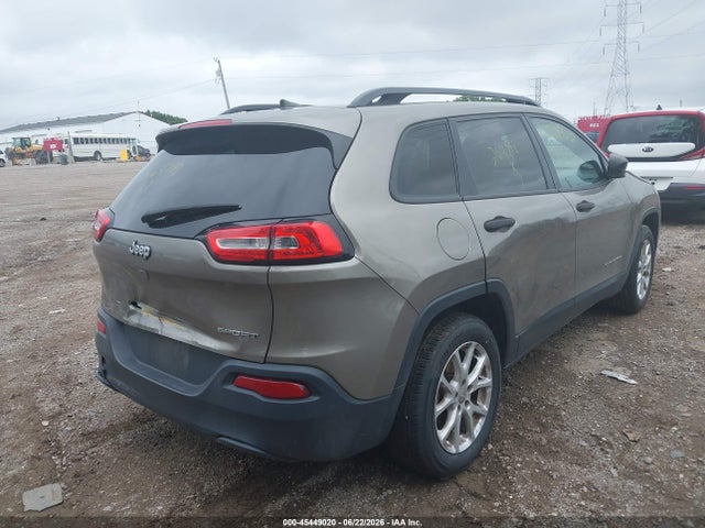45449020 :رقم المزاد ، 1C4PJLAB1GW264798 vin ، 2016 Jeep Cherokee Sport مزاد بيع