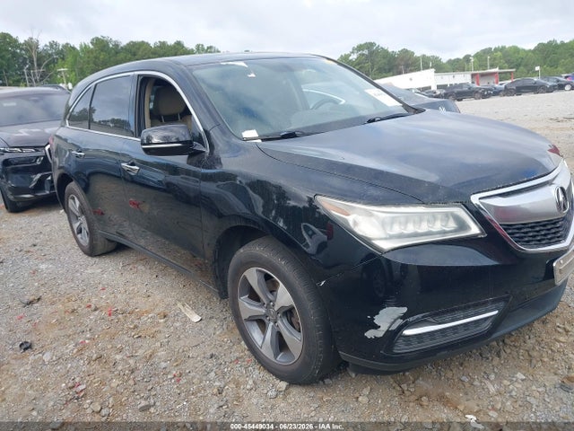 Aukcja sprzedaży 2016 Acura Mdx Acurawatch Plus Package, vin: 5FRYD3H2XGB017977, numer aukcji: 45449034