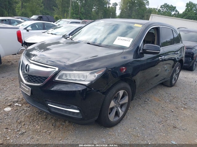 2016 Acura Mdx Acurawatch Plus Package მანქანა იყიდება აუქციონზე, vin: 5FRYD3H2XGB017977, აუქციონის ნომერი: 45449034
