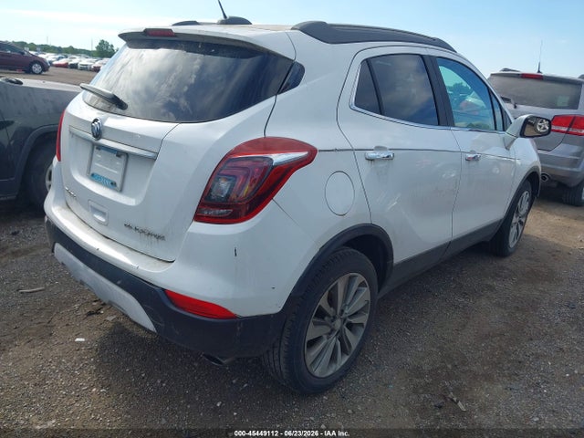 2017 Buick Encore Preferred მანქანა იყიდება აუქციონზე, vin: KL4CJASB2HB098750, აუქციონის ნომერი: 45449112
