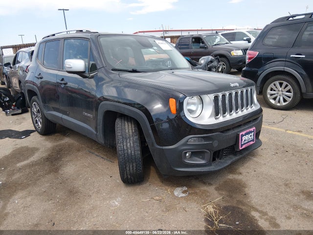 Aukcja sprzedaży 2015 Jeep Renegade Limited, vin: ZACCJBDT0FPB74201, numer aukcji: 45449135