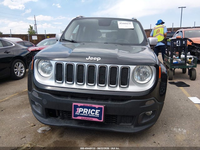 Aukcja sprzedaży 2015 Jeep Renegade Limited, vin: ZACCJBDT0FPB74201, numer aukcji: 45449135