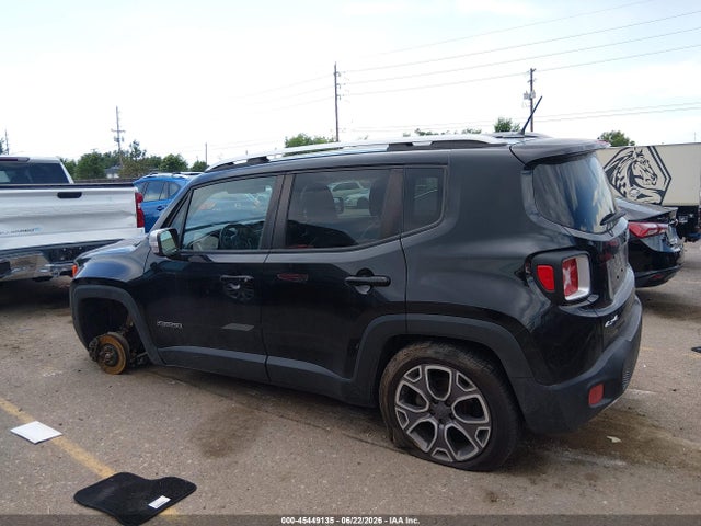 Aukcja sprzedaży 2015 Jeep Renegade Limited, vin: ZACCJBDT0FPB74201, numer aukcji: 45449135