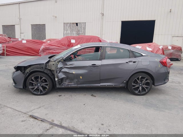 45449138 :رقم المزاد ، 19XFC2F88KE210298 vin ، 2019 Honda Civic Sport مزاد بيع