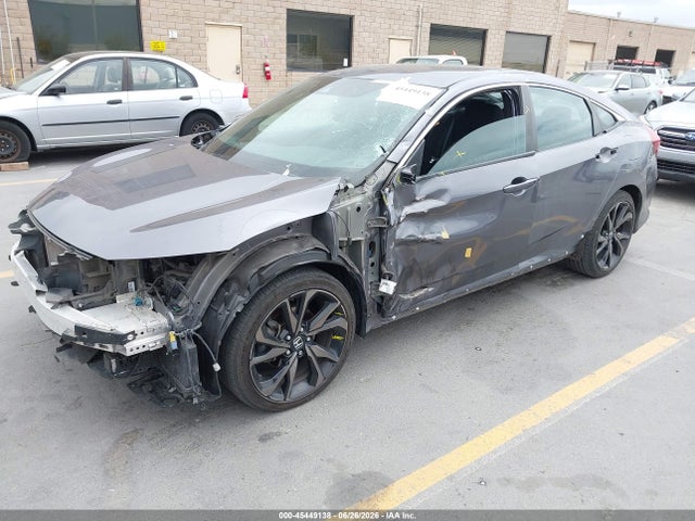 45449138 :رقم المزاد ، 19XFC2F88KE210298 vin ، 2019 Honda Civic Sport مزاد بيع