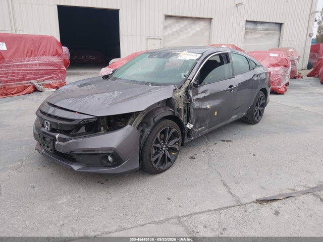 45449138 :رقم المزاد ، 19XFC2F88KE210298 vin ، 2019 Honda Civic Sport مزاد بيع
