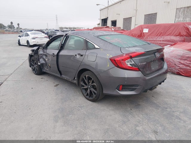 45449138 :رقم المزاد ، 19XFC2F88KE210298 vin ، 2019 Honda Civic Sport مزاد بيع