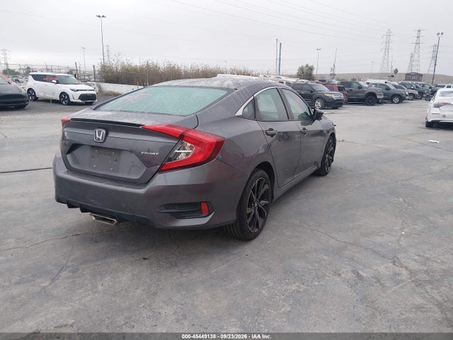 45449138 :رقم المزاد ، 19XFC2F88KE210298 vin ، 2019 Honda Civic Sport مزاد بيع