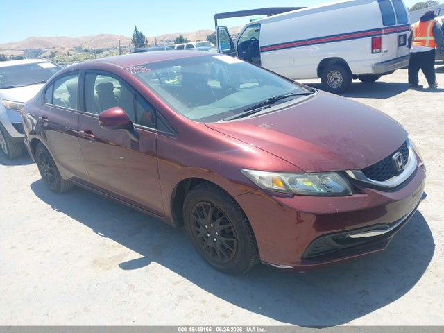 Aukcja sprzedaży 2013 Honda Civic Lx, vin: 19XFB2F56DE290776, numer aukcji: 45449166