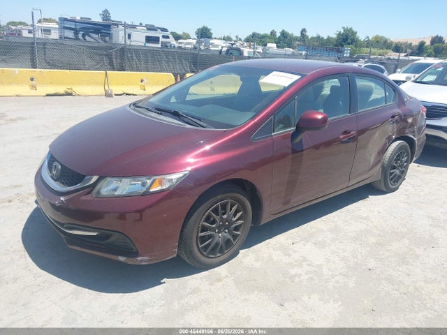 2013 Honda Civic Lx მანქანა იყიდება აუქციონზე, vin: 19XFB2F56DE290776, აუქციონის ნომერი: 45449166