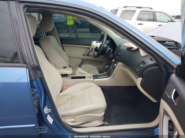 2009 Subaru Legacy 2.5i მანქანა იყიდება აუქციონზე, vin: 4S3BL616597214914, აუქციონის ნომერი: 45449215