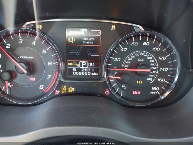 Subaru Wrx Limited 2018 JF1VA1L60J8810004 Image 7