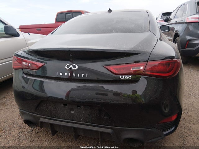 Продажа на аукционе авто 2017 Infiniti Q60 3.0t Premium, vin: JN1EV7EK6HM361444, номер лота: 45449381