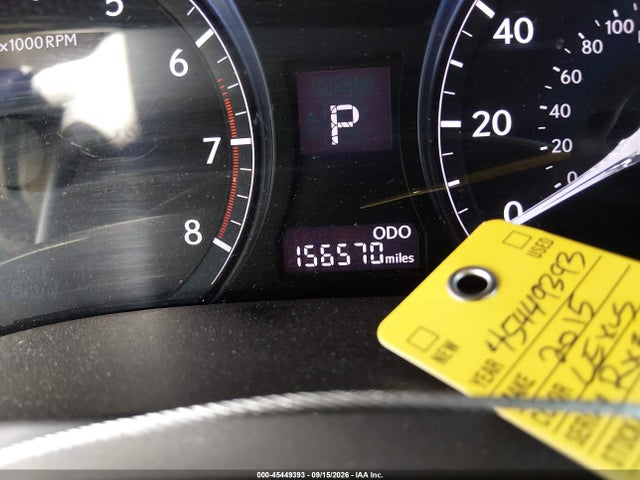 2015 Lexus Rx 350 მანქანა იყიდება აუქციონზე, vin: 2T2ZK1BA3FC197463, აუქციონის ნომერი: 45449393