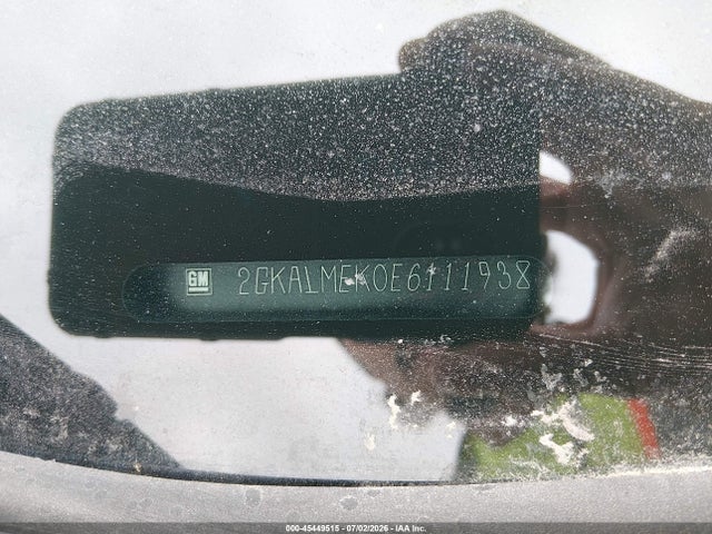 2014 Gmc Terrain Sle-1 მანქანა იყიდება აუქციონზე, vin: 2GKALMEK0E6111938, აუქციონის ნომერი: 45449515