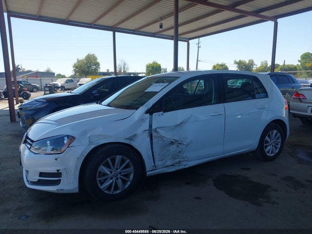 3VW217AUXGM013875 Volkswagen Golf Tsi S 4-door