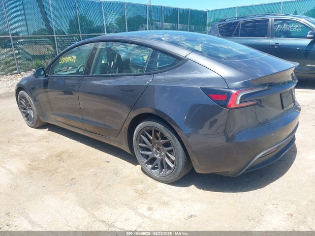 Продаж на аукціоні авто 2025 Tesla Model 3 Long Range Rear-wheel Drive/standard Rear-wheel Drive, vin: 5YJ3E1EA1SF934016, номер лоту: 45449629