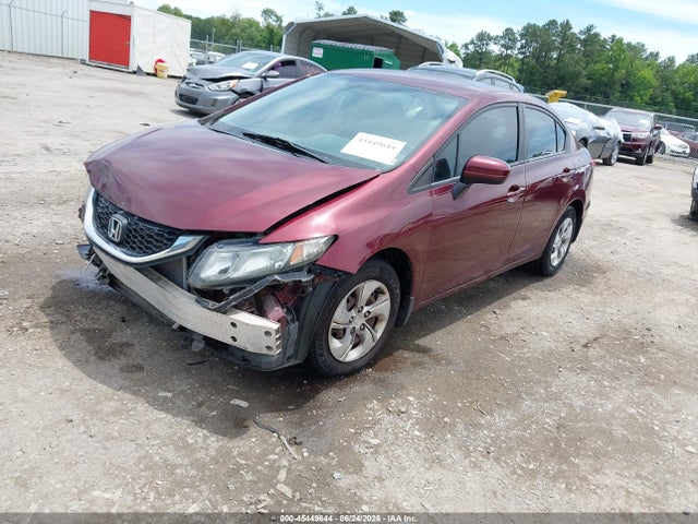 Honda Civic Lx 2014 2HGFB2F57EH510854 Image 2